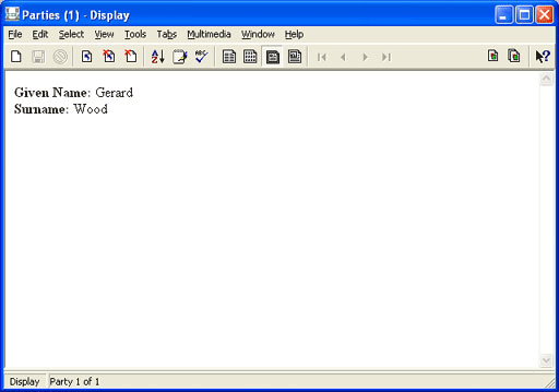 Page View display